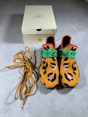 adidas Hu x Pharrell Williams NMD Animal Print sneakers Mens size 8.5